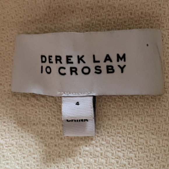 White Aztec Trim Jacket sz4 - Picture 7 of 9